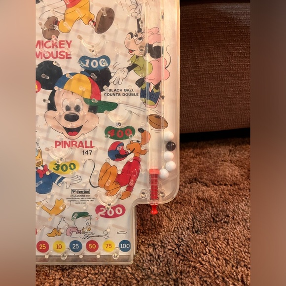 Vintage Mickey Mouse  Pinball Game used - Picture 3 of 7